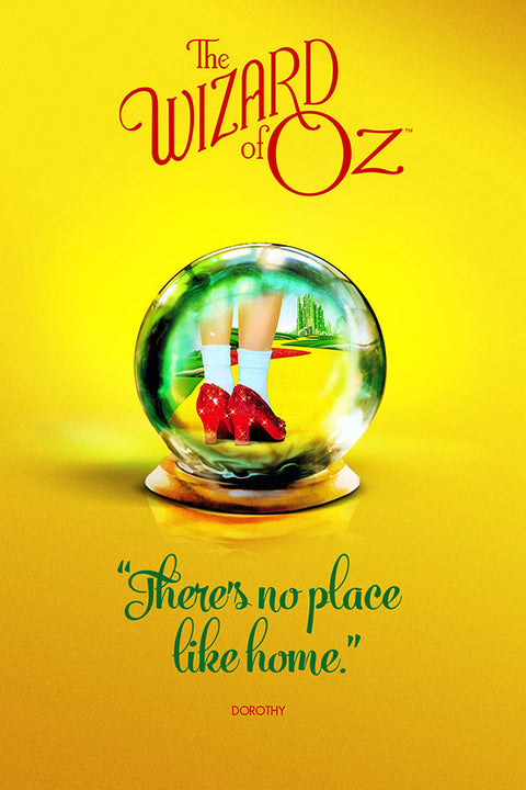 Poster Magico De Oz - Wizard of Oz - There's no place like home - Filmes