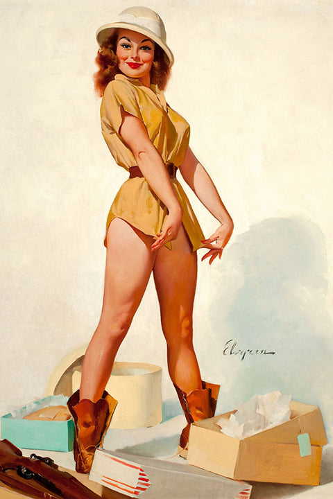 Poster Pinups - Pin Ups - Arte Retrô - Vintage