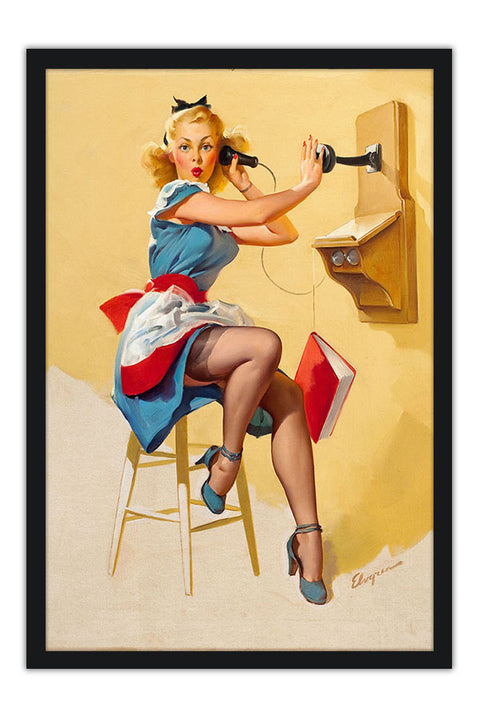 Poster Pinups - Pin Ups - Arte Retrô - Vintage