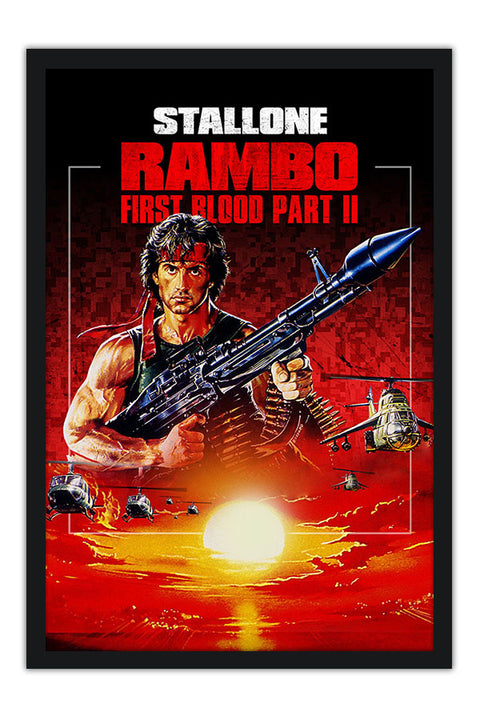 Poster Rambo 2 - First Blood Part Ii - Filmes