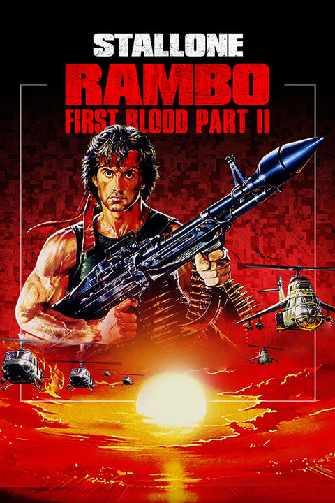 Poster Rambo 2 - First Blood Part Ii - Filmes