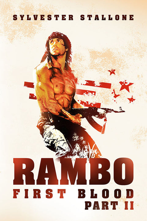 Poster Rambo 2 - First Blood Part Ii - Filmes
