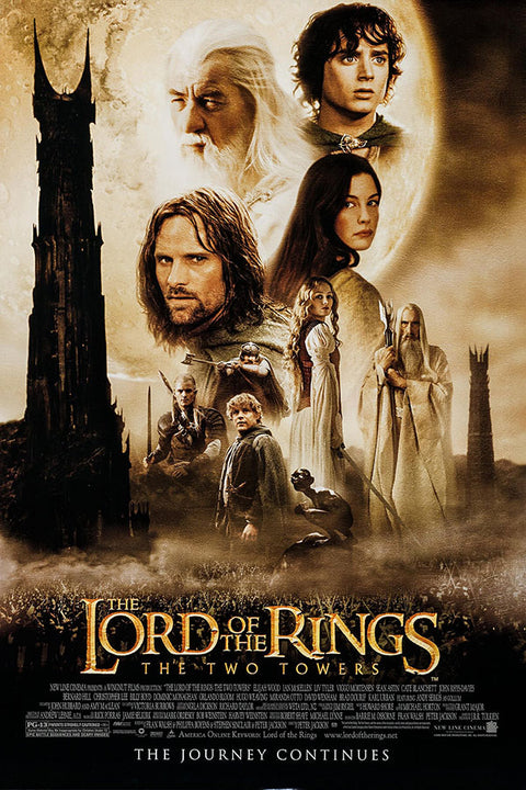 Poster O Senhor dos Anéis: As Duas Torres- The Lord of the Rings: The Two Towers - Filmes