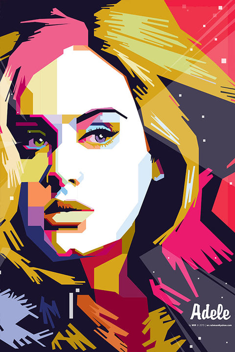 Poster Adele - Pop