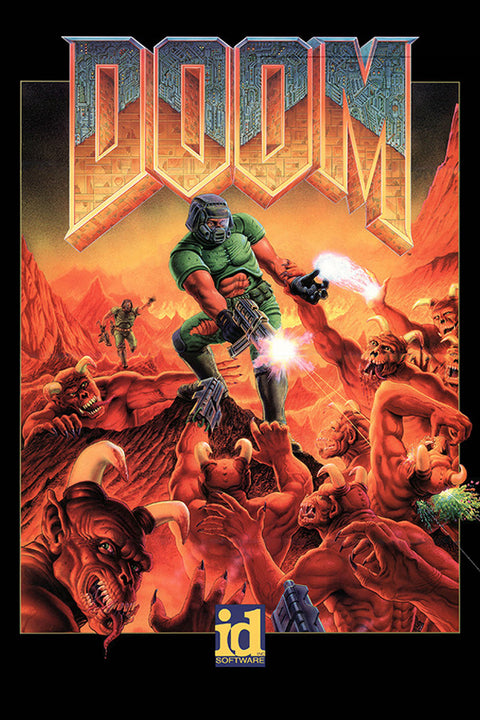 Poster DOOM - Games