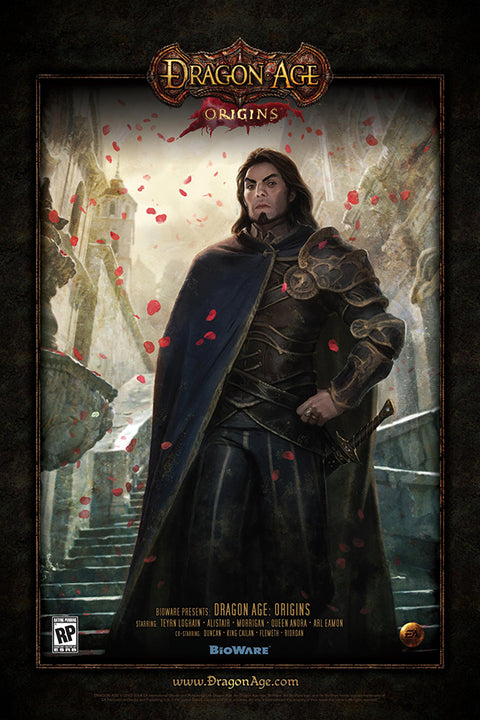 Poster Dragon Age Origins - Games
