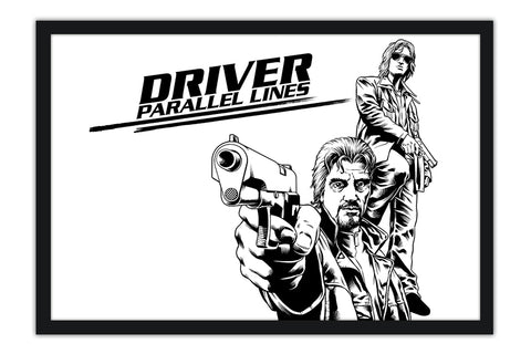 Poster Driver Parallel Lines - Games