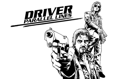 Poster Driver Parallel Lines - Games