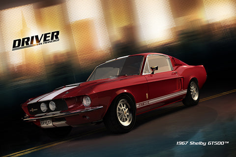 Poster Driver San Francisco - Games