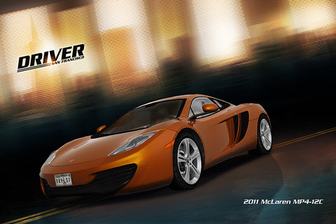 Poster Driver San Francisco - Games