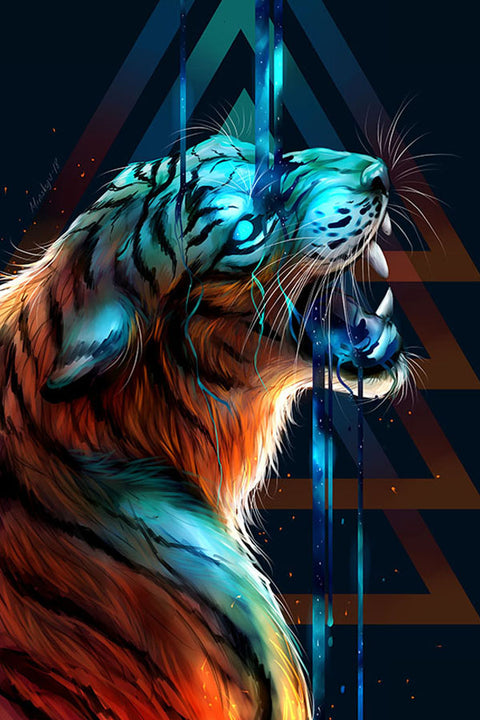 Poster Tigre - Animais