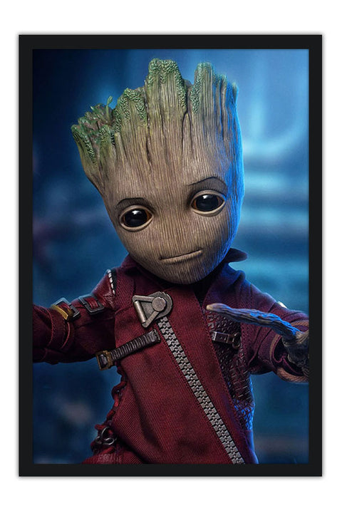 Poster Baby Groot - Guardians Of The Galaxy - Guardiões Da Galaxia - Filmes