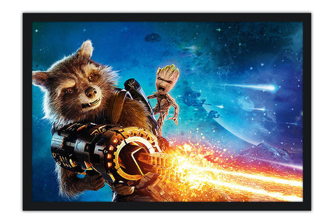 Poster Baby Groot - Guardians Of The Galaxy - Guardiões Da Galaxia - Filmes