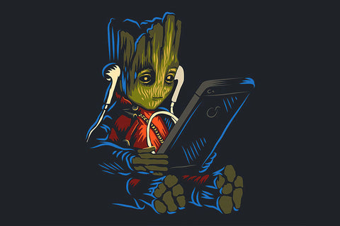 Poster Baby Groot - Guardians Of The Galaxy - Guardiões Da Galaxia - Filmes