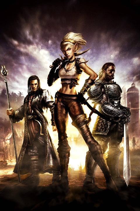 Poster Forgotten Realms Demon Stone - Games