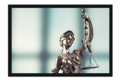 Poster Direito - Justiça - Advocacia - Law - Profissões