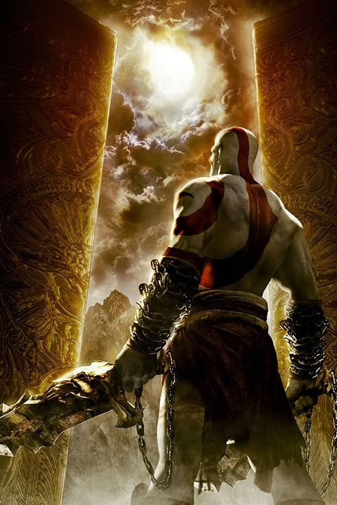 Poster God Of War Chains Of Olympus - Games