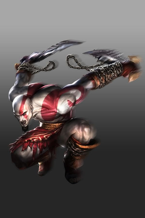 Poster God Of War II - Games