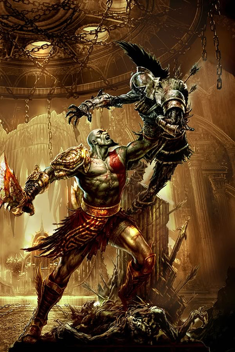 Poster God Of War III - Games