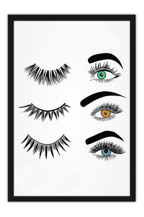 Poster Salão De Beleza – Manicure – Unhas – Cabelo - Cílios - Esmalte – Beauty – Salon - Profissões
