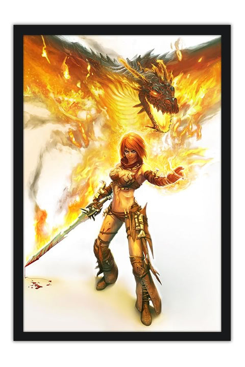 Poster Golden Axe Beast Rider - Games