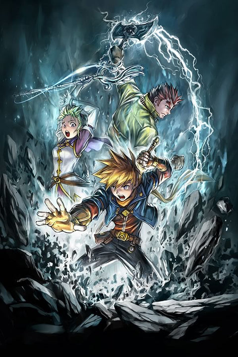 Poster Golden Sun Ds - Games
