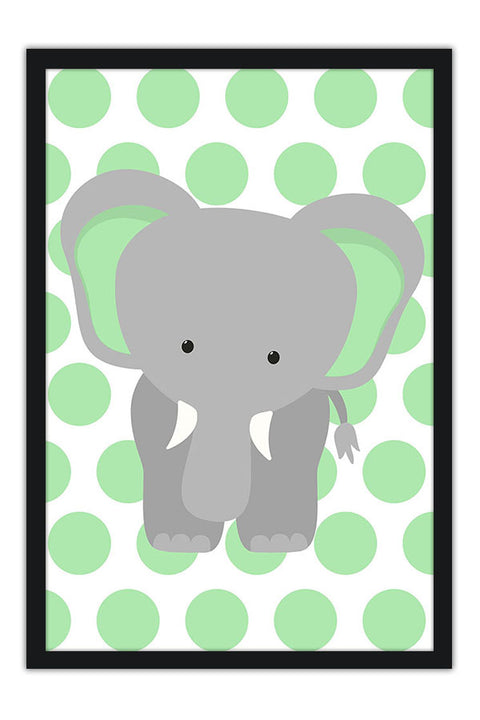 Poster Elefante Quarto De Bebê - Baby Room - Infantil