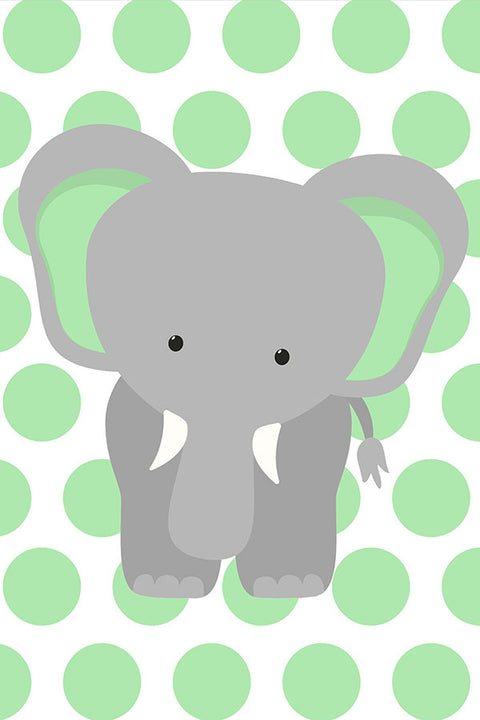 Poster Elefante Quarto De Bebê - Baby Room - Infantil
