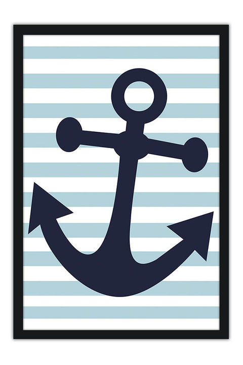 Poster Âncora Quarto De Bebê - Baby Room - Infantil