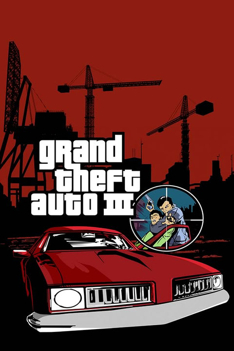 Poster GTA - Grand Theft Auto III - Games
