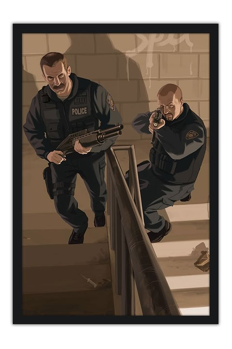 Poster GTA - Grand Theft Auto IV - Games