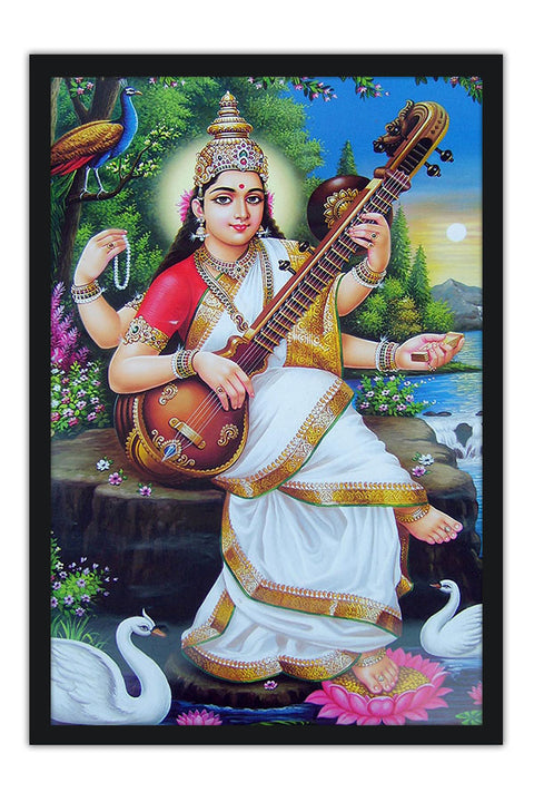 Poster Sarasvati - Religião