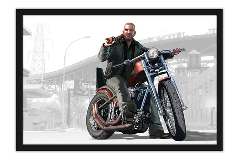 Poster GTA - Grand Theft Auto IV - Lost And Damned - Games