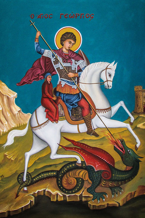 Poster São Jorge - Ogum - Religião