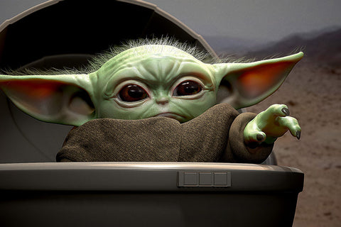 Poster The Mandalorian - Yoda - Séries