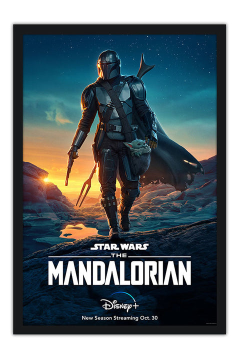 Poster The Mandalorian - Yoda - Séries