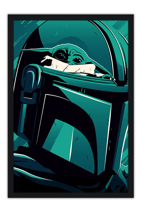 Poster The Mandalorian - Yoda - Séries