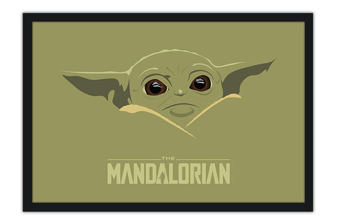 Poster The Mandalorian - Yoda - Séries