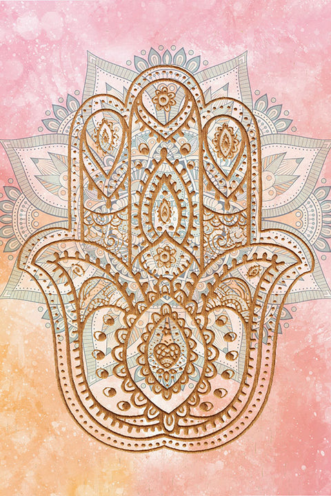 Poster Yoga - Meditação - Hamsa - Meditation - Chakra