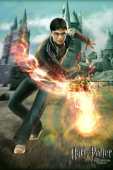 Poster Harry Potter 6 e O Enigma do Principe - Games
