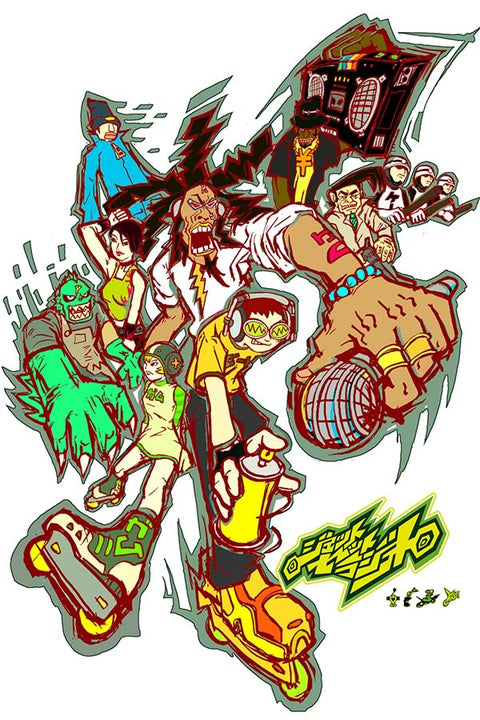 Poster Jet Grind Radio - Games