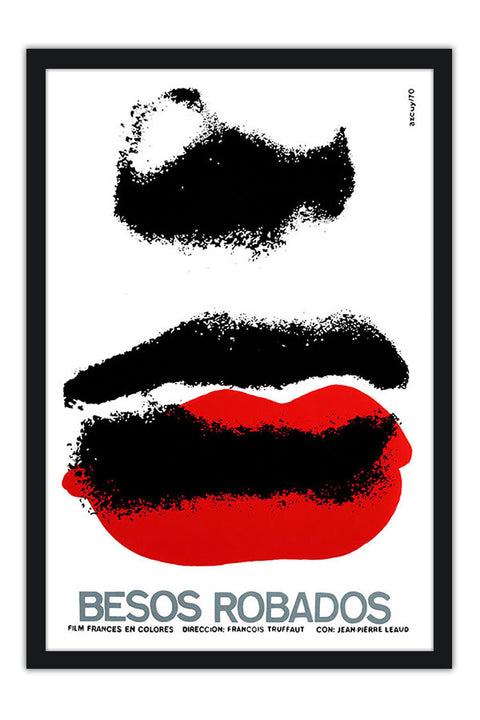 Poster Besos Robados - Filmes