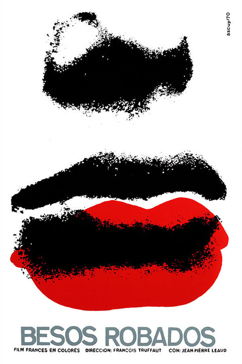 Poster Besos Robados - Filmes