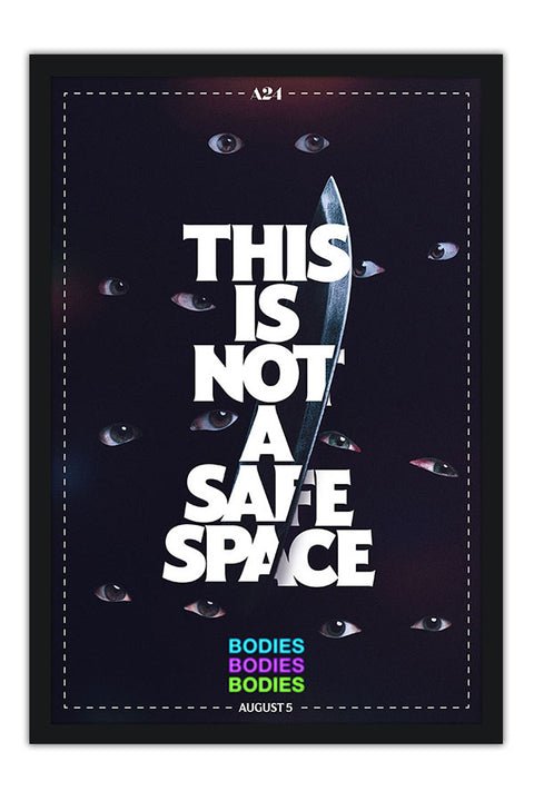 Poster Bodies Bodies Bodies - Morte Morte Morte - This Is Not A Safe Space - Filmes