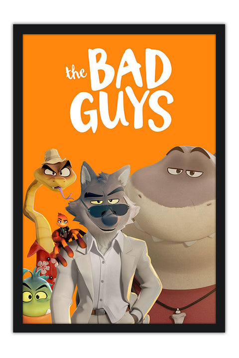 Poster The Bad Guys - Os Caras Malvados - Animação - Desenho - Infantil - Filmes
