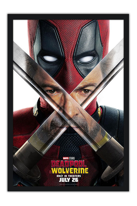 Poster Deadpool e Wolverine - Marvel - MCU - Filmes