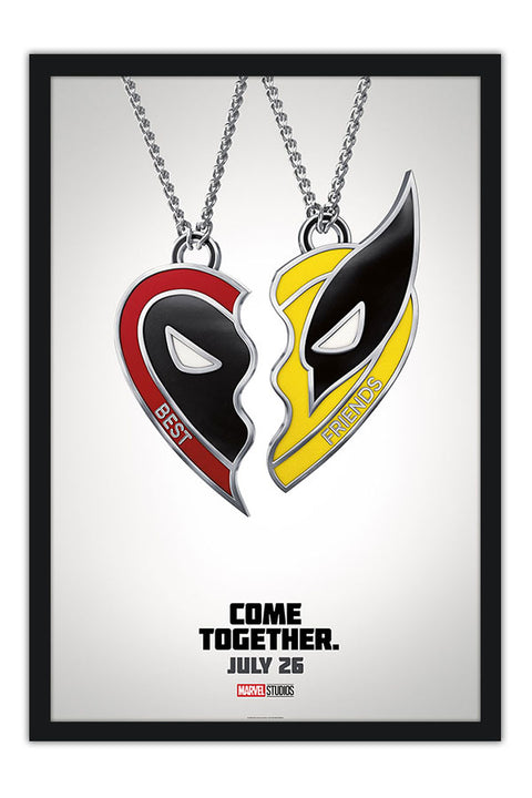 Poster Deadpool e Wolverine - Marvel - MCU - Filmes
