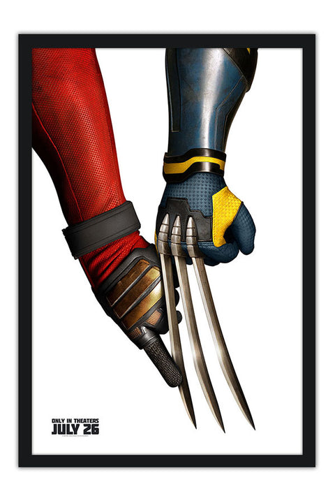 Poster Deadpool e Wolverine - Marvel - MCU - Filmes