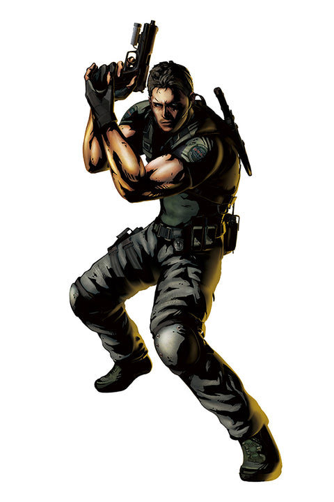 Poster Marvel Vs. Capcom - Chris Redfield - Games