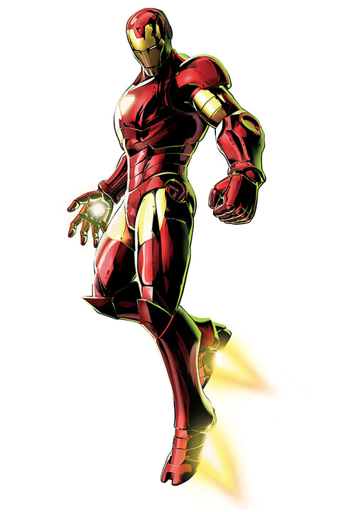 Poster Marvel Vs. Capcom - Iron Man - Games